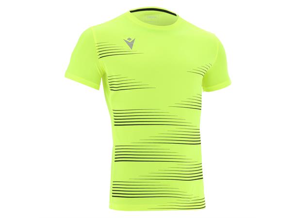 Ivan Shirt NYEL/BLK M Teknisk løpe t-skjorte til herre 