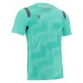 Rodders Shirt TURKIS/ANT XL Teknisk T-skjorte