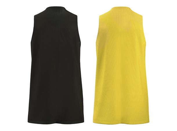 Idaho Reversible Shirt BLK/YEL 3XL Vendbar teknisk basketdrakt - Unisex 